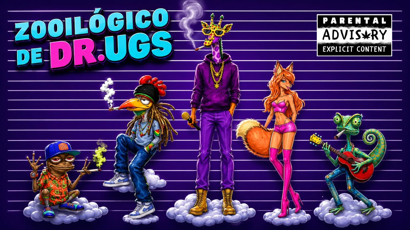 Zooilógico de Dr.Ugs, the cast