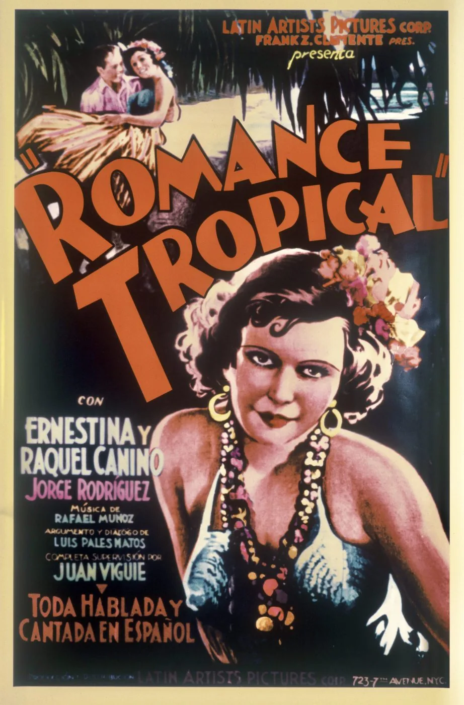 Romance Tropical (1934) — film poster